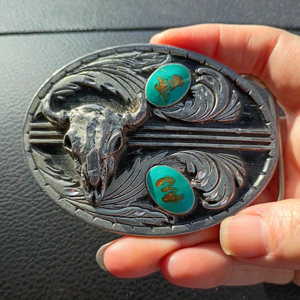 Western vintage  Belt Buckle 1996